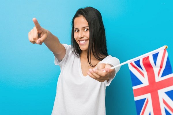 Girl pointing at the top universities for MBA in UK