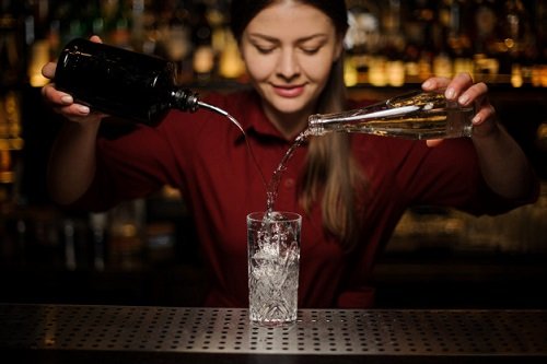 Bar tending is one of the best paying part-time jobs for college students