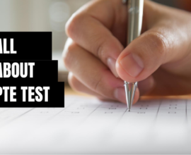 ALL ABOUT PTE TEST