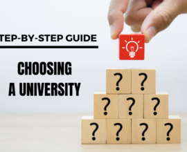 Step-by-step guide choosing a university