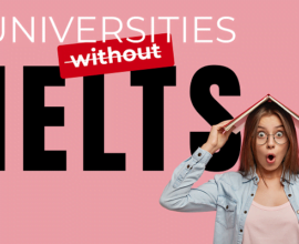 Universities without IELTS