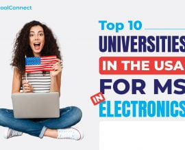 top 10 universities in USA for MS in electronics