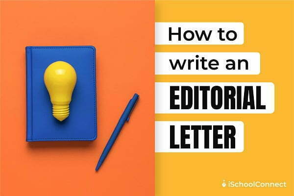 How to write an editorial letter