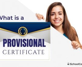 provisional certificate