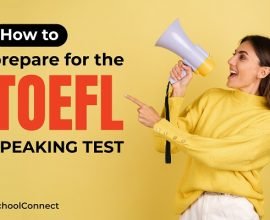 Header image for TOEFL speaking blog.