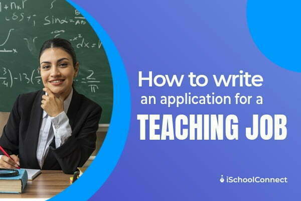 application for Teaching job