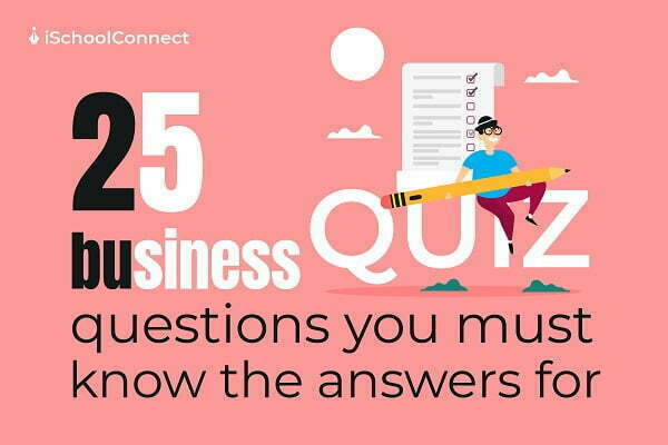 Business Quiz | Business enthusiasts, this quiz is for you!