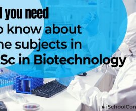 BSc biotechnology subjects