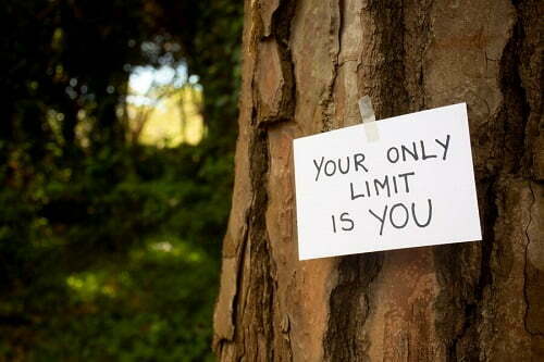 Never limit yourself because of obstacles. Keep moving ahead with grit and confidence