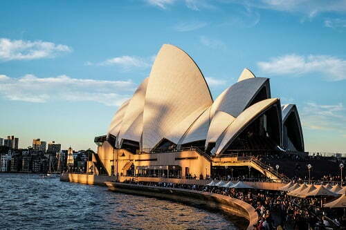 The famous and magnificent Sydney Opera House in Australia!