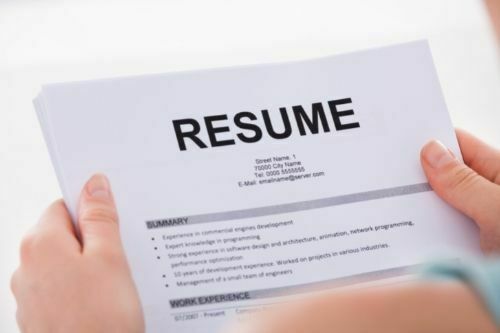 job resume for freshers 