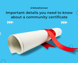 Community certificate - Important information you should know