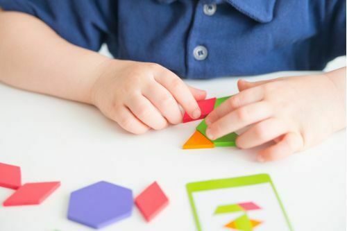 Fast, fun, and solutions included with tangram puzzles