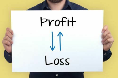 What is the formula for profit and loss?
