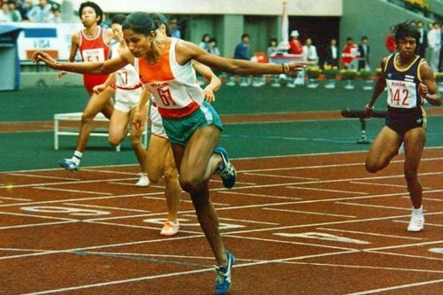 pt. usha won 17 medals -13 gold , 3 silver and a bronze in four Asian Track
