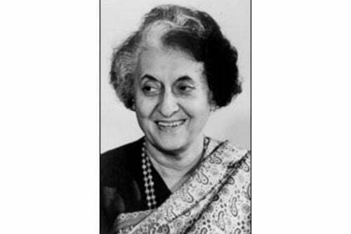 famous personalities of india Indira gandhi 