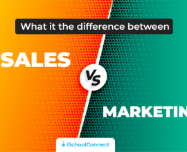 Difference between marketing and sales