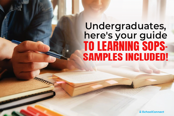 Best SOP sample for undergraduates to study abroad