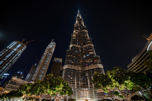 burj khalifa- places to visit in UAE