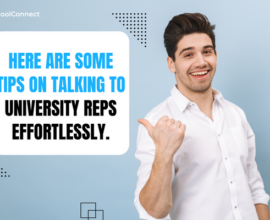 What to ask a university rep when you meet one?
