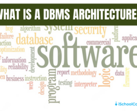 An overview of DBMS architecture