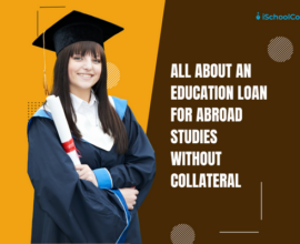 Education loan for abroad studies without collateral