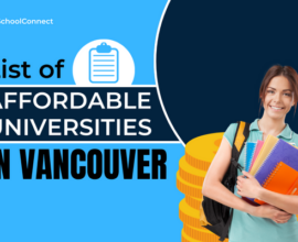 5 affordable universities in Vancouver, Canada