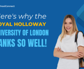 Top 5 reasons for the Royal Holloway University of London’s ranking