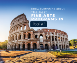 Top 6 Fine Arts programs in Italy