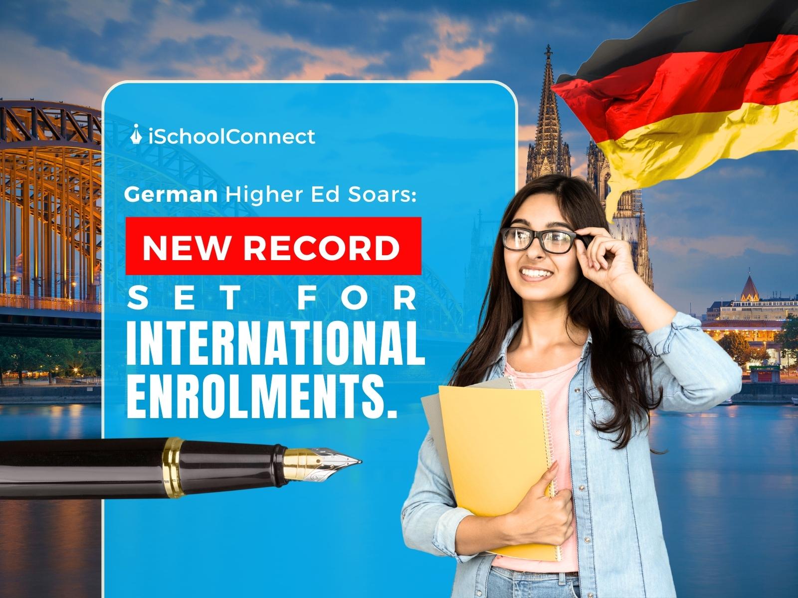 International enrolments in German Universities