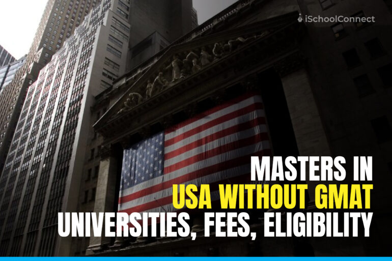 master in usa without gmat