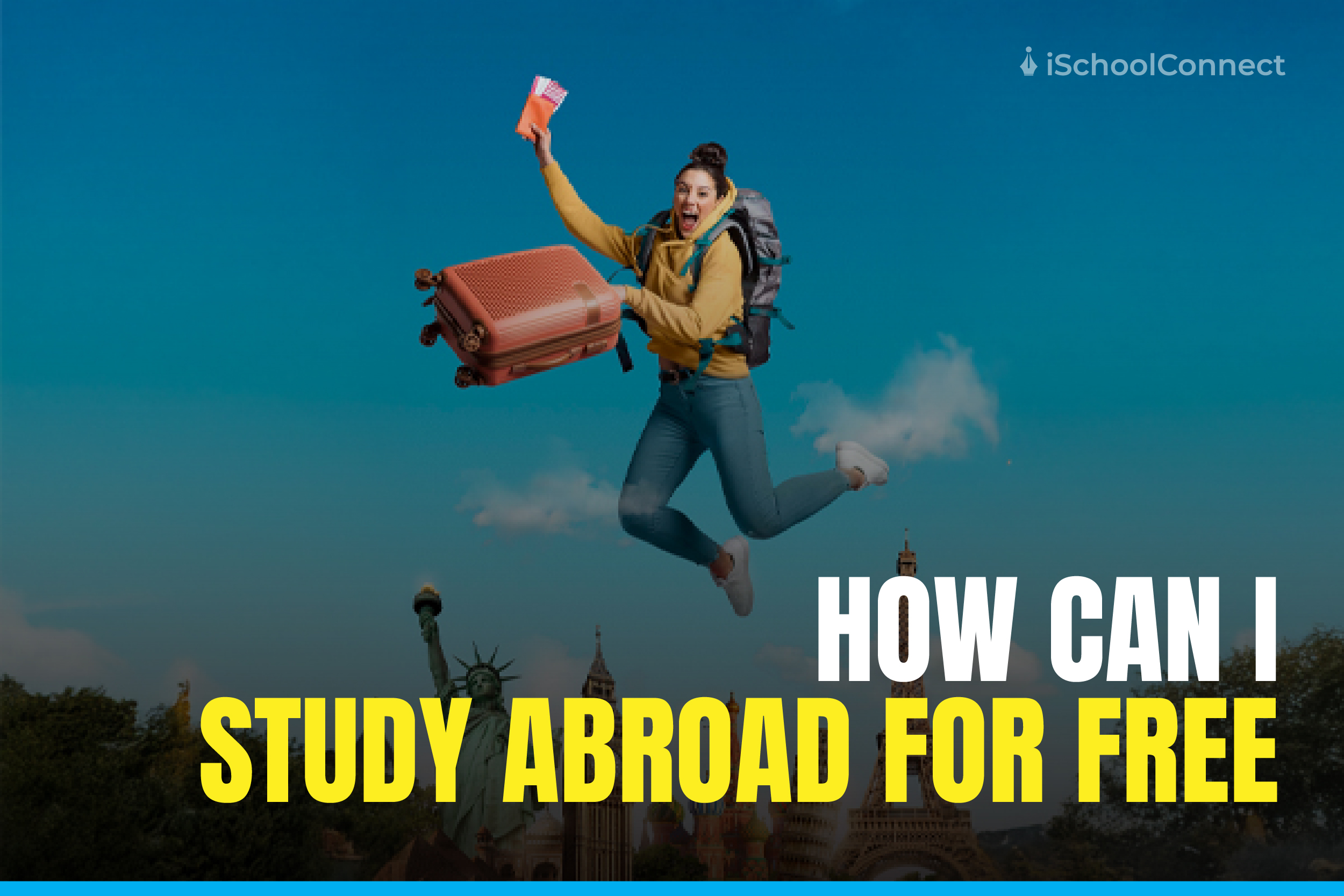 How can I study abroad for free