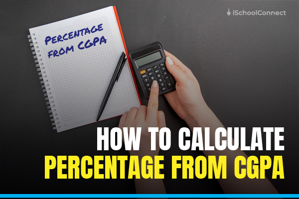 how to calculate percentage from CGPA