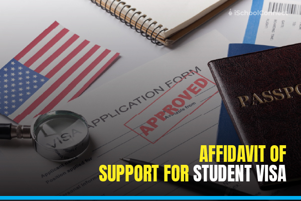 affidavit of support for student visa